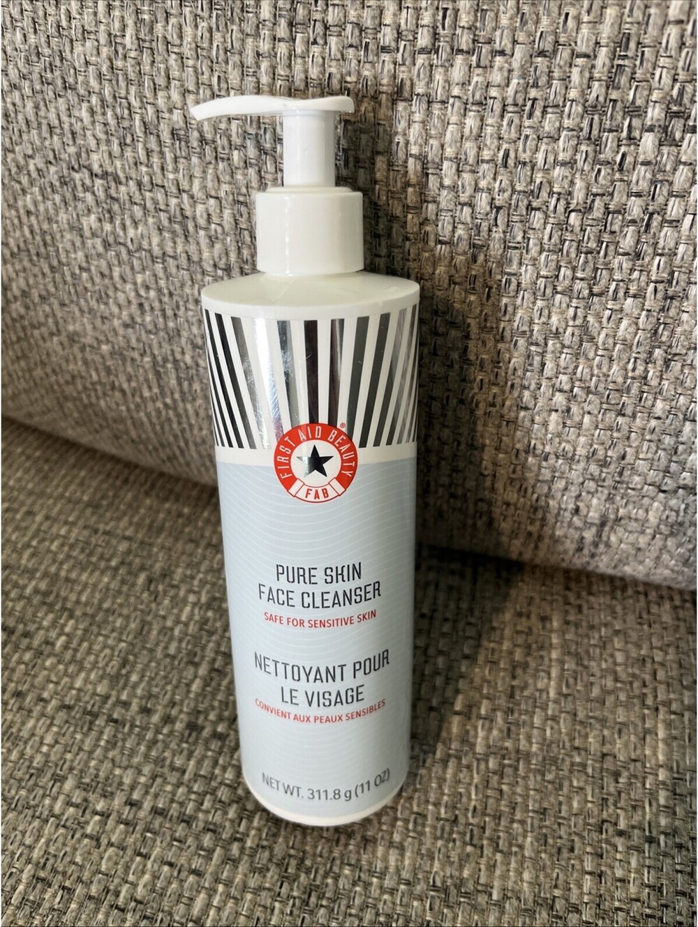 First Aid Beauty Pure Skin Face Cleanser (11 oz) fragrance-free